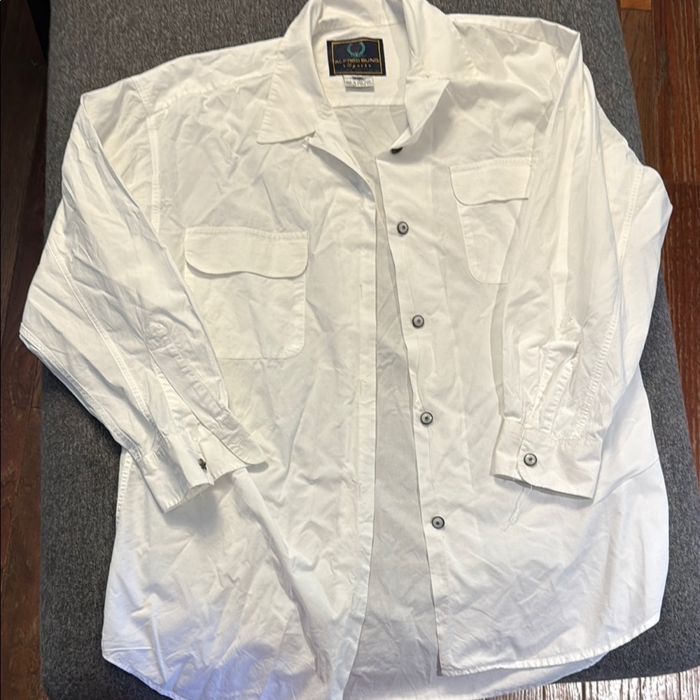 ALFRED SUNG White Dress Shirt